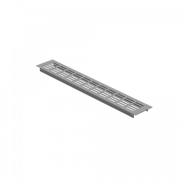 VENTILATION GRILLE COVER 7x44cm / MAT ALUMINIUM
